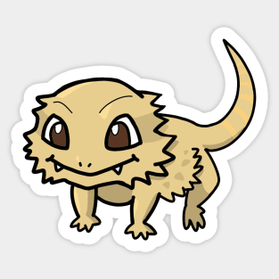 Little Beardie Sticker